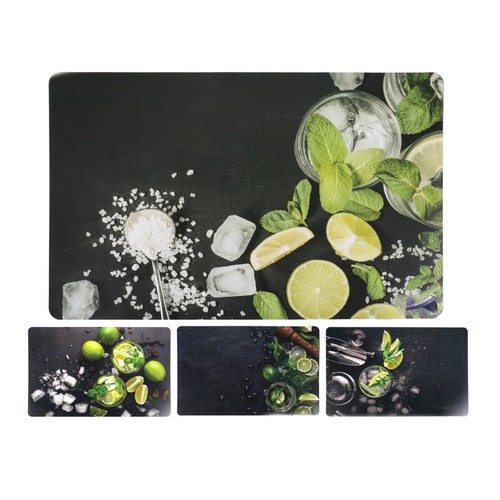Set placemats drinks - set, 4