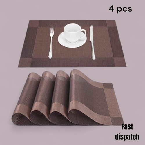 Pcs table mat placemats - 4,