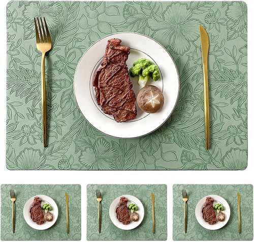 Placemats set non slip - placemats, 4,