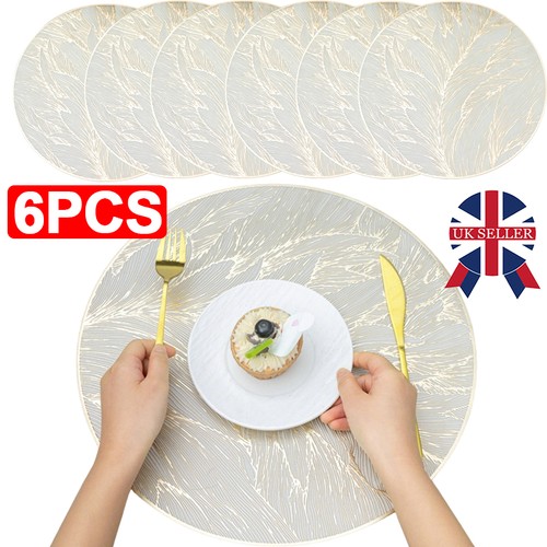 6pcs heat resistant pvc - pvc, round