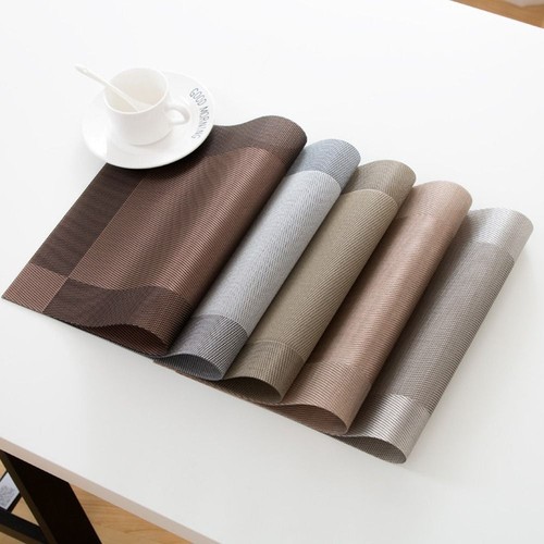 Pvc placemats rectangle - pvc,