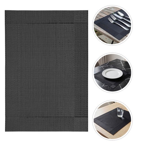 6pcs pvc table placemats - pvc,