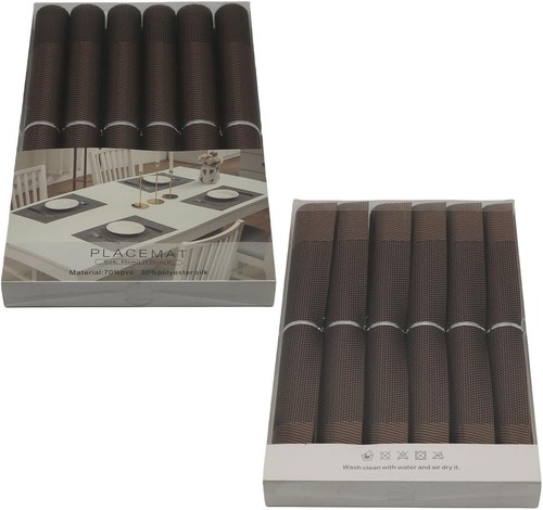 Table placemats set - of, 6