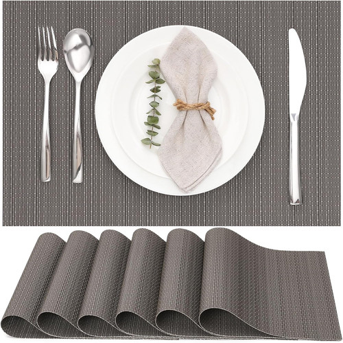 Table mats placemats set 6 - table,