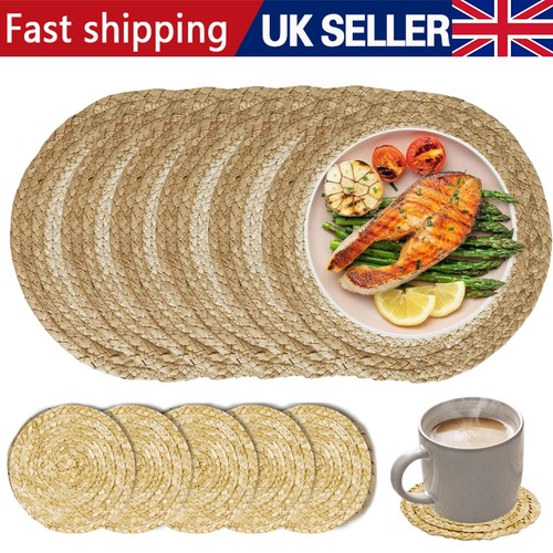 Table mats set woven - mats,