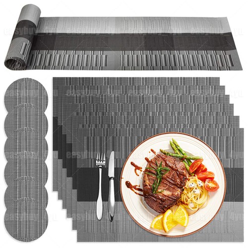 Set pvc placemats 6 - set, 13
