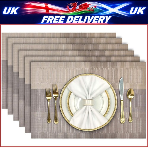Chic washable vinyl - washable, placemats