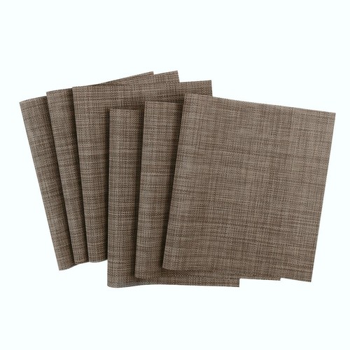 Woven placemats set - of, heat