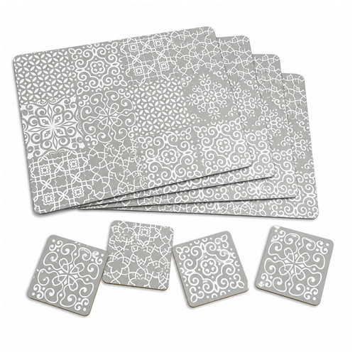 Geometric placemats coasters - geometric,