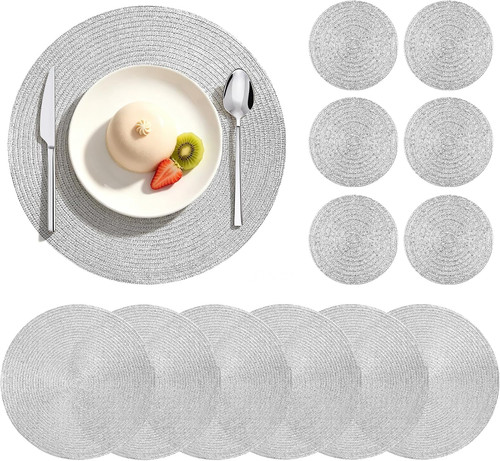 Round placemats table - round, placemats,